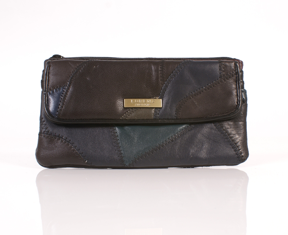 (image for) 4674 MULTI Economy Patchwork Matinee Purse